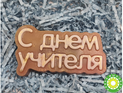 Пластиковая форма "С Днем учителя (надпись)"