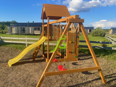 Детская площадка IgraGrad Крафт Pro 3 (скат 2,2)