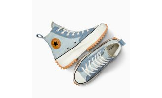 Denim high top converse sales