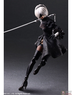 Фигурка Йорха-2B (YoRHa No. 2 Type B, Pod 042 DX Edition Play Arts Kai)