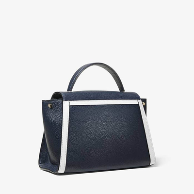 Сумка Майкл Корс Уитни HANDLE SATCHEL сине-белая