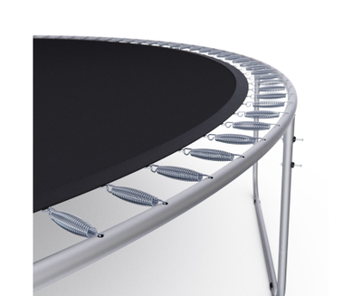 Батут каркасный с сеткой DFC Kondition 15 ft с лестницей (2 короба)