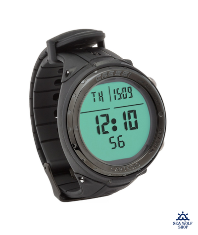 Компьютер подводный CRESSI CARTESIO WATCH/COMPUTER, черный металл
