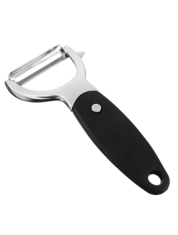 Овощечистка, 13,5х5,5см, полипропилен ,нерж.сталь, 12 штук