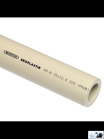 Труба Ekoplastik STR110P20X D 110 мм PPR PN 20 (S2,5) Полипропиленовая