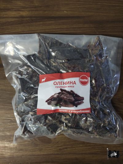 Сушёная Оленина ТМ Снекер 0.5кг