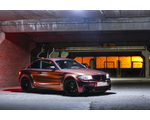 Процесс передачи цвета перламутровой виниловой плёнки каберне-бронза. BMW 1M #WRAPLORD