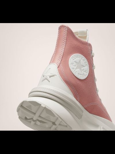 Кеды Converse Run Star Legacy CX розовые высокие на платформе