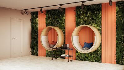 Гипсовая панель PARALINE + LED артикул M-0030