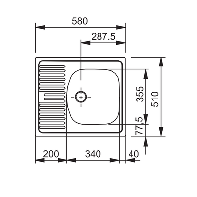 Мойка Franke Eurostar ETN 611-58