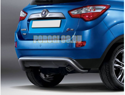 Защита заднего бампера d57 скоба Changan CS35 ( Чанган ЦС - 35)