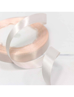 Лента атласная 12мм (63, бл. розовая), 22,9м