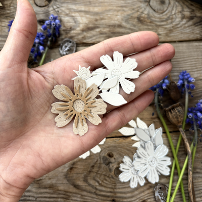 Набор ножей для вырубки «Космеи скромные цветы»