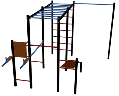 Спортивная площадка Workout W171