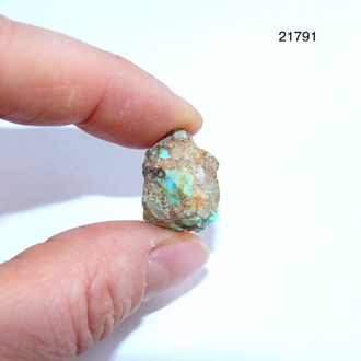 Бирюза натуральная (необработанная) Казахстан арт.21791: 2,8г - 18*13*11мм