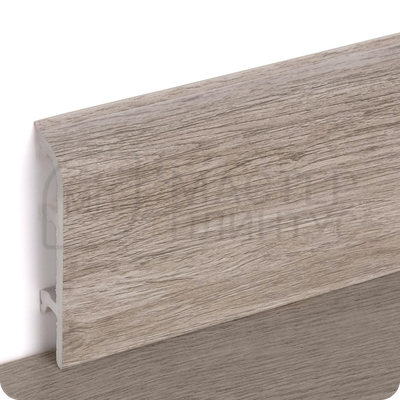 Плинтус с кабель-каналом Comfort Classic 80 80х16х2200 мм. Акация 424