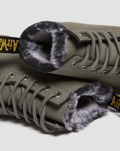 Ботинки Dr Martens 1460 Serena Grey зимние