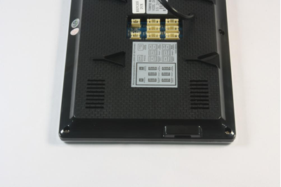 Цветной монитор видеодомофона без трубки (hands-free) - J2000-DF-ВЕРОНИКА DVR (черный) 7"
