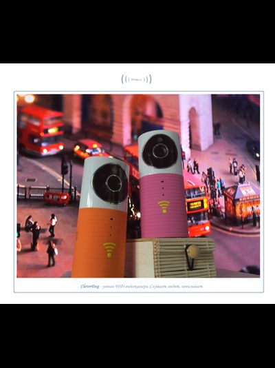 Видеоняня /WiFi видеокамера CleverDog Orange с DVR