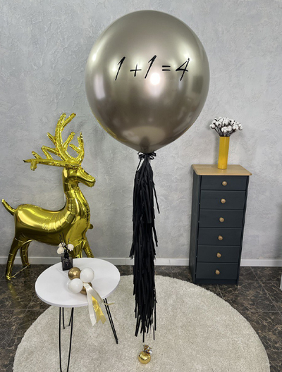 Гендерный шар 1+1=4