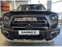 Защита переднего бампера двойная d60/42 для Haval Dargo X 2023-