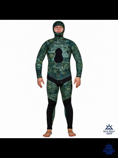 Гидрокостюм неопрен 5мм Marlin PHANTOM Emerald р.48