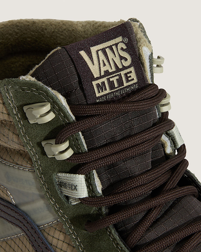 Кеды зимние Vans Sk8-Hi Gore-Tex Insulated Dark Green Dark Brown
