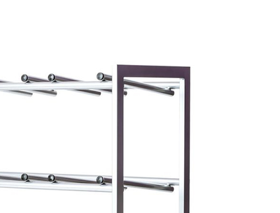 Стеллаж для 12 бутылей «Аква-12» НА КОЛЕСИКАХ / РОЛИКАХ