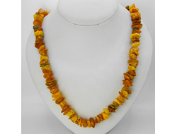 Лечебные бусы из крупного янтаря 03164