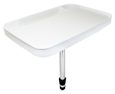 Столик с креплением под держатель удилища, 515x358 мм