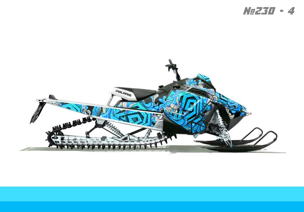 Наклейки на снегоход Polaris PRO RMK 2011-2014
