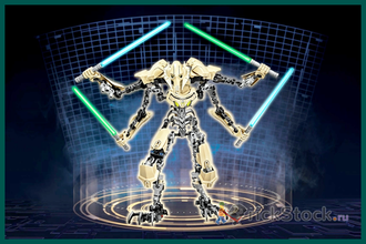 # 75112 Сборная Фигура «Генерал Гривус» / “General Grievous” Buildable Action Figure