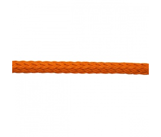 Трос плавающий полиэтиленовый, цвет оранжевый, диаметр 14 мм