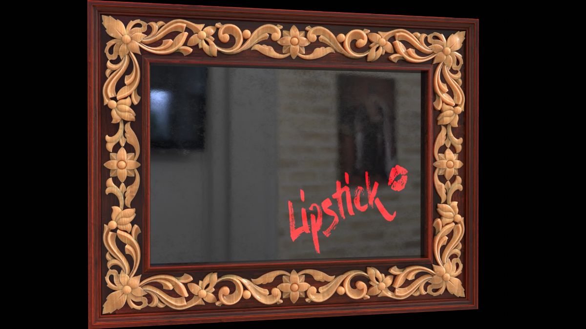 Резная рама. Carved wooden frame