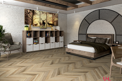 Кварцвиниловая плитка Damy Floor Chevron LVT Амбуаз / Amboise DF06-Ch-LVT