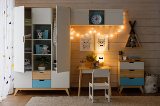 Стол детский ТК №1 из массива сосны 60 х 60 х 58 см