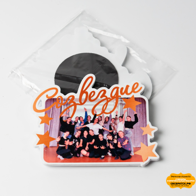 Магнит контурный  на заказ с вашим дизайном (ПВХ)