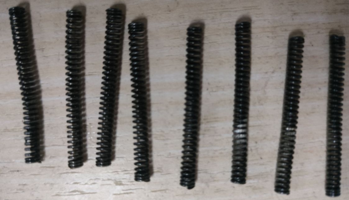 2НВР-5Д. Комплект пружин для первичной и вторичной камер (ступеней) вакуумного насоса.