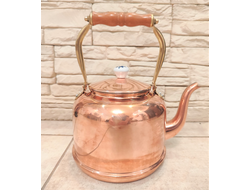Медный чайник 2л Португалия CopperCrafts арт.104