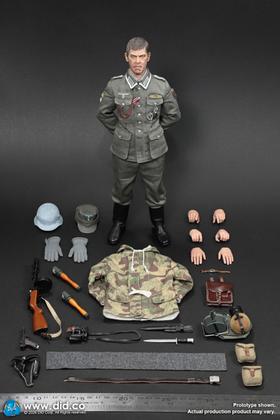 ПРЕДЗАКАЗ - Немецкий обер-фельдфебель - Коллекционная фигурка 1/6 WWII German Wehrmacht Oberfeldwebel – Steiner (D80188) - DID ?ЦЕНА: 25500 РУБ.?