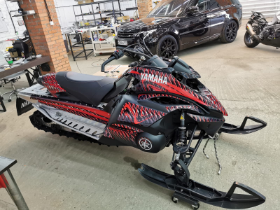 Наклейки на снегоход Yamaha Nytro Nitro Нитро #3707