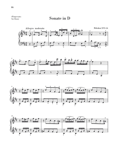 Гайдн. Сонаты для фортепиано, I том