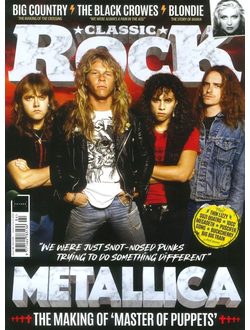 Classic Rock Magazine April 2026 Metallica Cover, Intpressshop