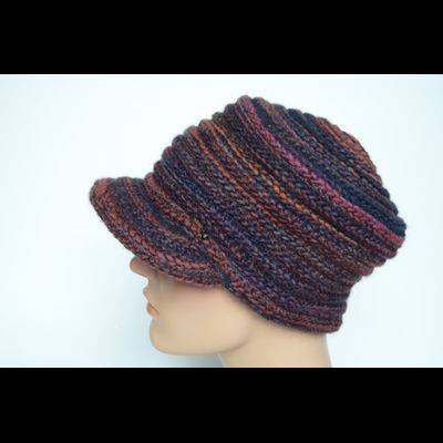 Разноцветная вязаная фуражка кепи Vizio Италия 8010 TV