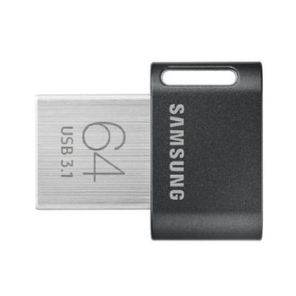 Флеш-память Samsung FIT Plus, 64Gb, USB 3.1 G1, черный, MUF-64AB/APC