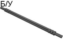 ! Б/У - Hose, Soft Axle 11L, Dark Gray (32199 / 4125557) - Б/У