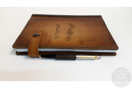 Мужской блокнот из натуральной кожи, кожаный ежедневник, ежедневник ручной работы, ежедневник спб