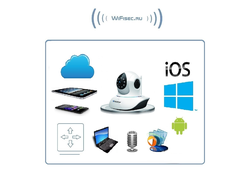 VStarcam. Видеоняня моторизированная WiFi/LAN видеокамера с DVR, HD