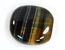 Тигрово-соколиный глаз, полировка плоская, ЮАР (37*36*9 мм, 29 г) №35730
