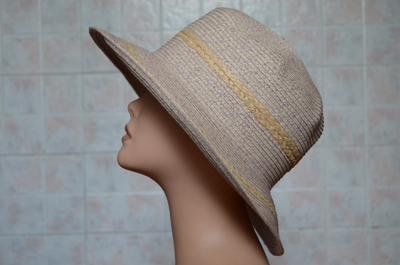 Шляпа сиреневая женская Италия Стефания Майороли